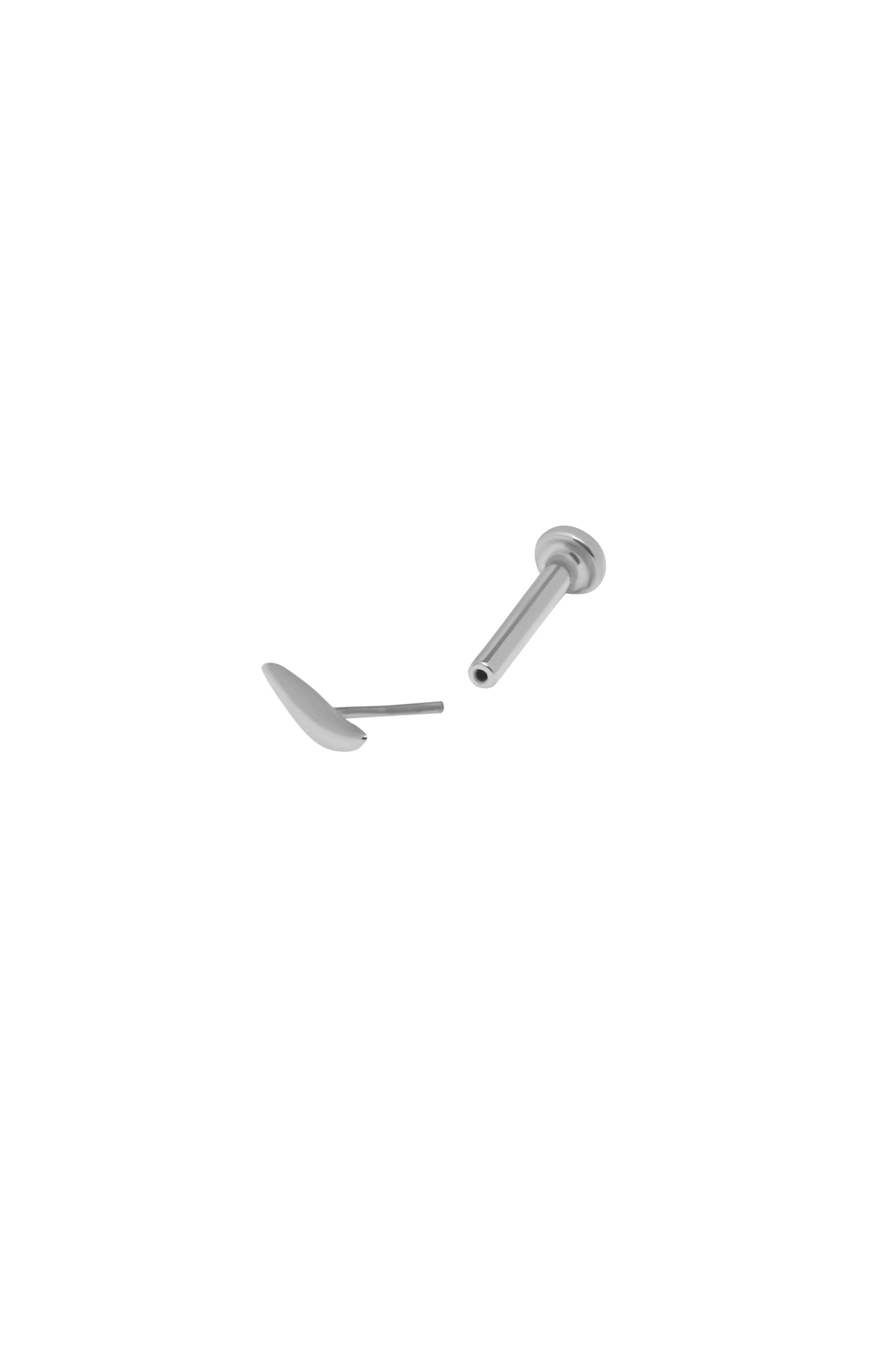 Artefact Fluid Piercing Frontal Small White Gold