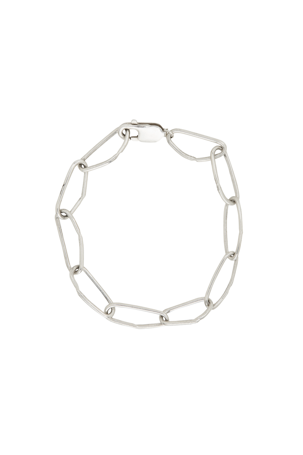 Made by a Thick Hardware Bracelet Silver Artefact