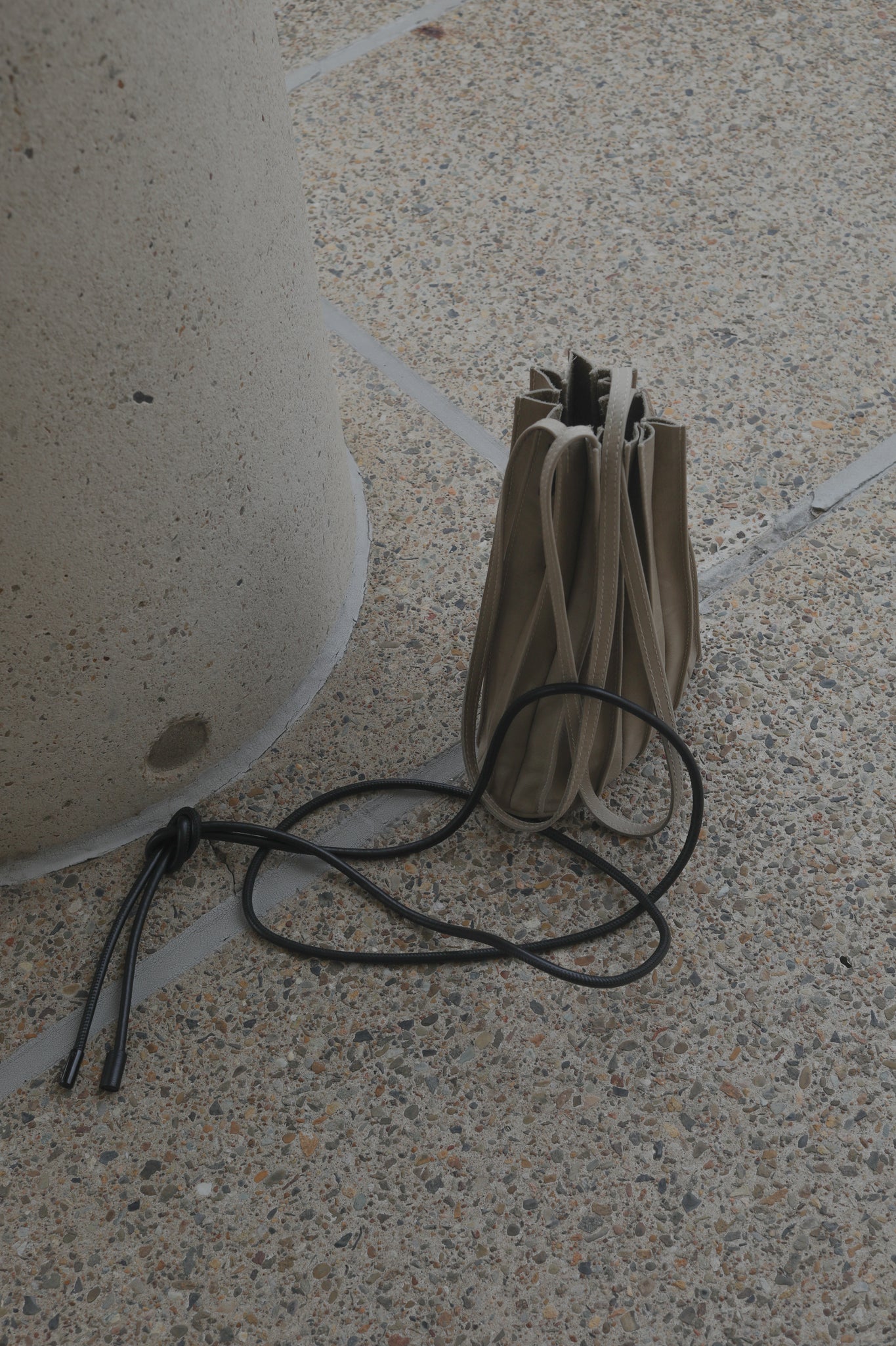 Concertina Bag Pebble