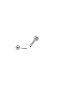 Round Piercing Frontal White Gold