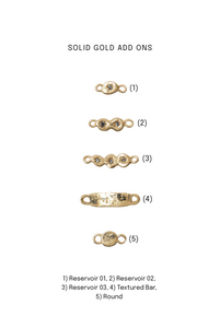 Permanent Lock Bracelet Kit Solid Gold