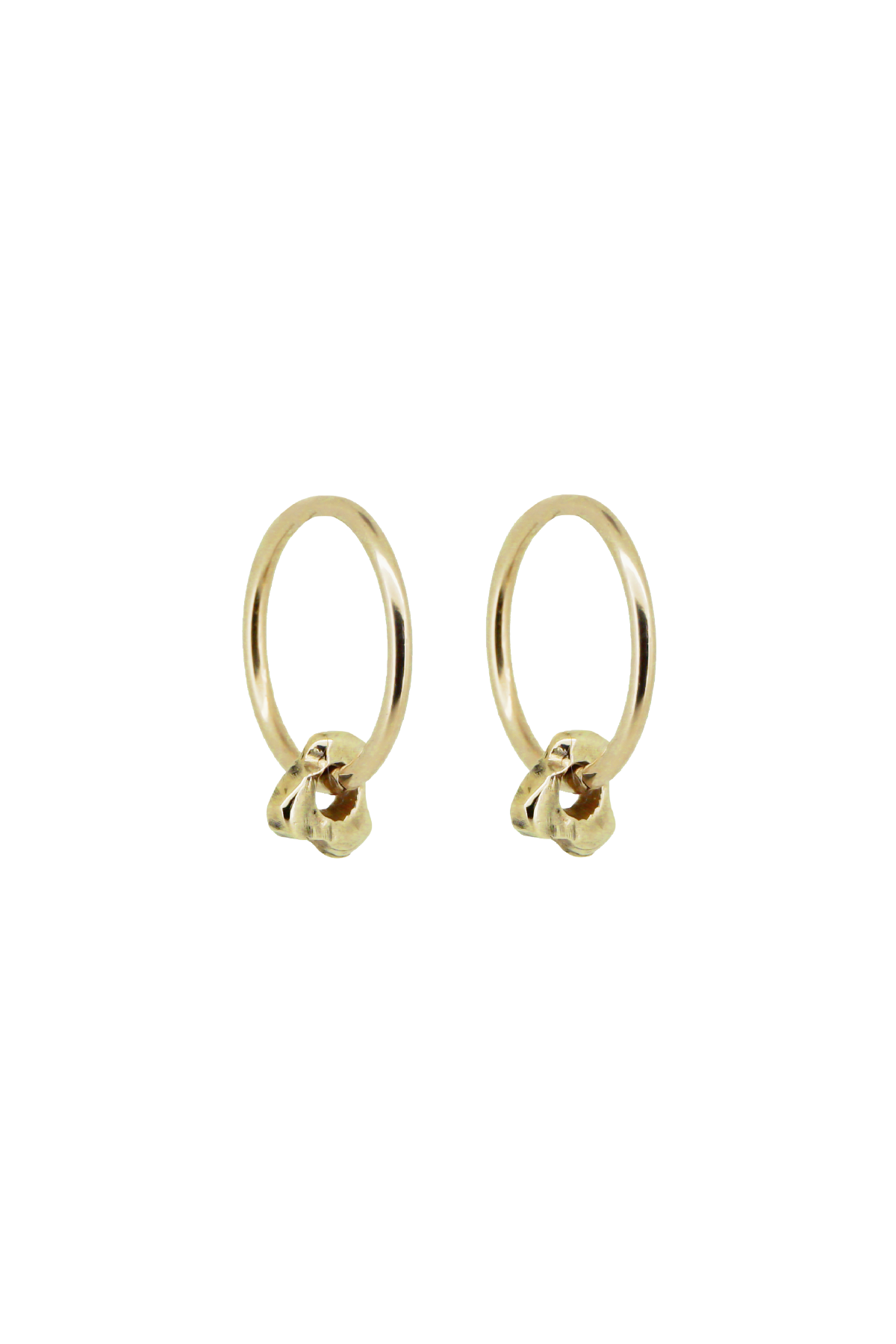 Ovo Hoops Solid Gold