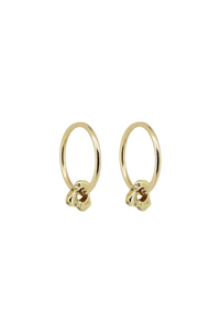 Ovo Hoops Solid Gold