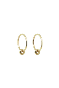 Rosa Hoops Solid Gold