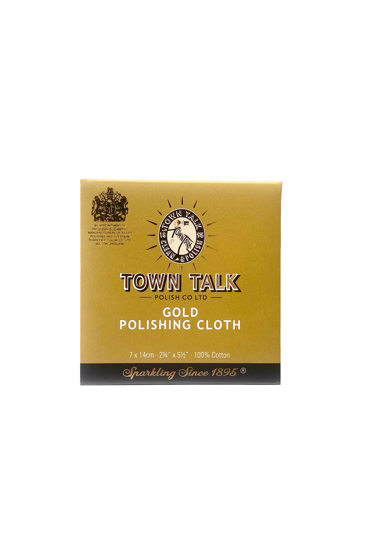 Town Talk Polishing Cloth Gold
