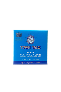 Town Talk Polishing Cloth Silver
